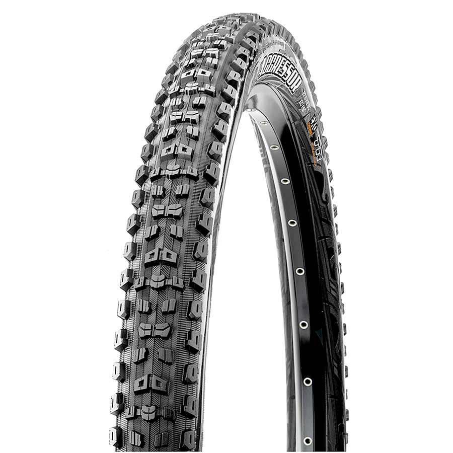 Maxxis, Aggressor, Tire, 27.5''x2.30, Folding, Tubeless Ready, Dual, EXO, 60TPI, Black