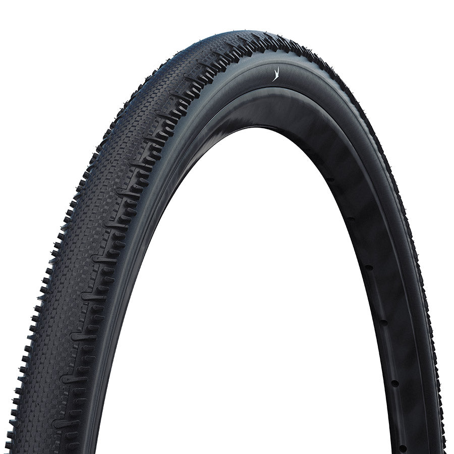 Schwalbe, G-One RS Pro, Gravel Tire, 28x1.50, Folding, Tubeless Ready, Addix Race, V-Guard, 67TPI, Black
