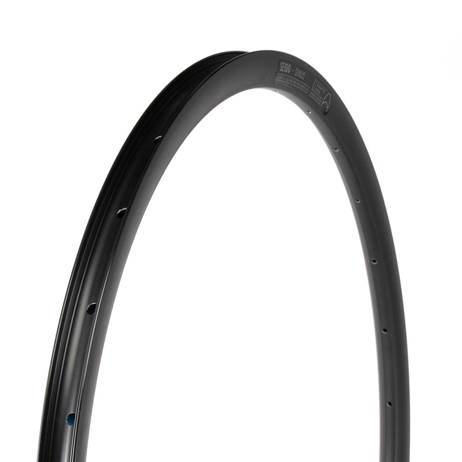 Seido, Sinus, Rim, 650B, Holes: 28, Black