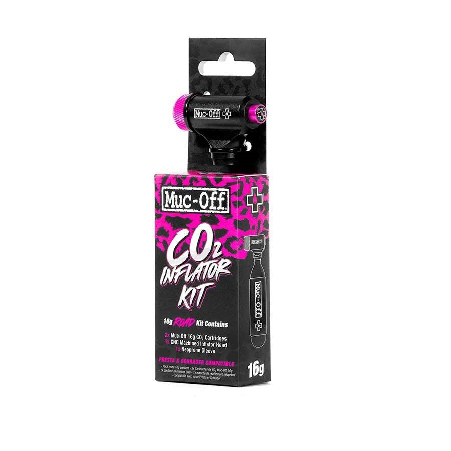 Muc-Off - Détendeur CO2 16g Route - Ensemble - 210000005612