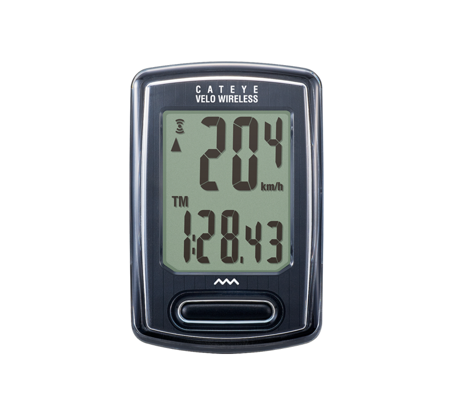 CatEye - Cyclometre Velo Wireless + (Urbain) - Rétro-éclairé - 210000004696