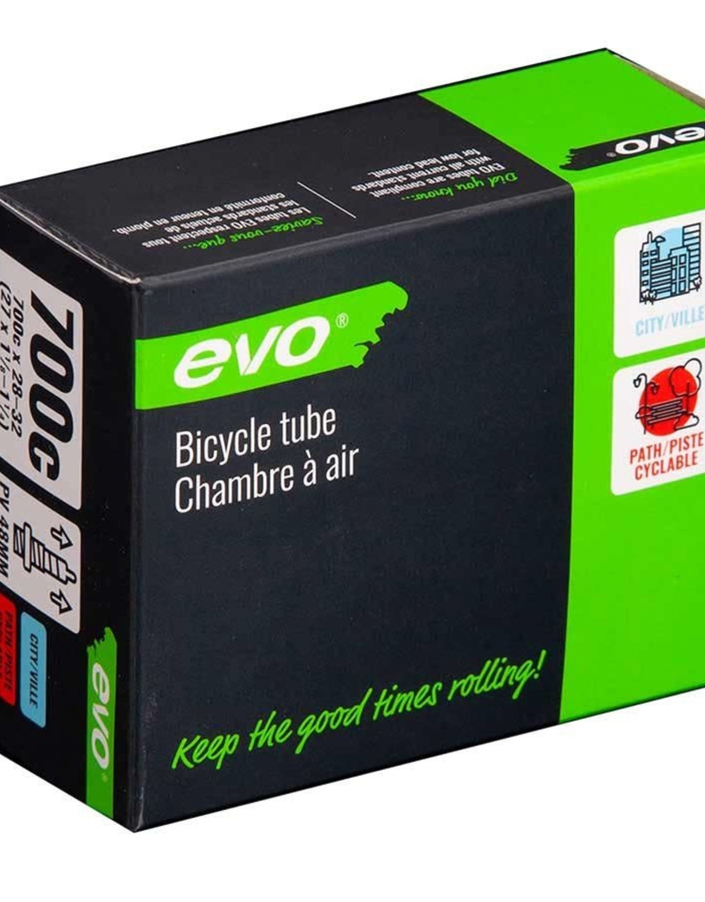 EVO - Chambre à air Presta - Longueur: 48mm - 700C x 28-32C - 210000004730