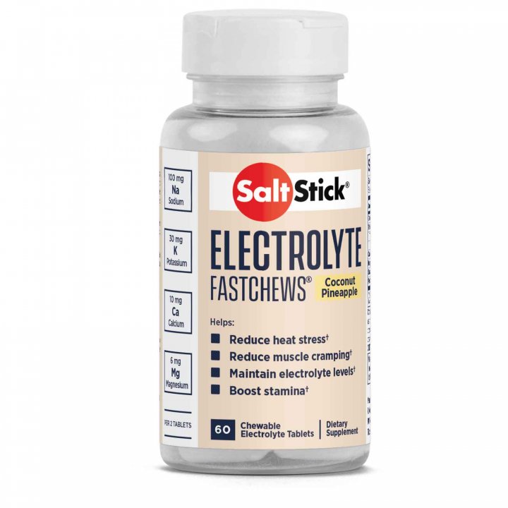 SaltStick - Fastchews Électrolytes à mâcher - 60 comprimés