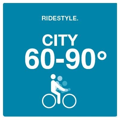 San Marco - Selle Bioaktive E-Bike Gel City 60deg -90deg Large 269 x 220 mm 540 g - 210000001788