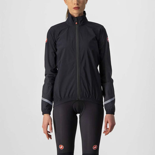 Castelli - Emergency 2 W Rain Jacket - Femme - Noir - 210000008047