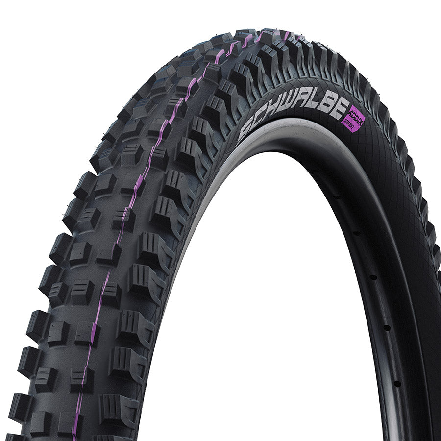 Schwalbe, Magic Mary, Mountain Tire, 29x2.40, Folding, Tubeless Ready, Addix Ultra Soft, Super Trail, 67TPI, Black