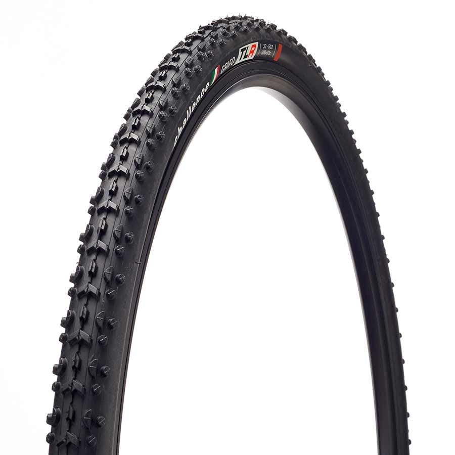 Challenge - Grifo TLR - Pneu - 700x33C - Pliable - Tubeless Ready - Vulcanized - Nylon - Noir - 210000008266