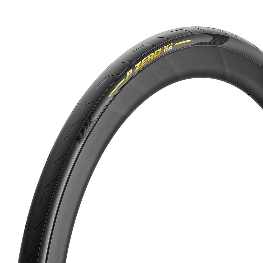 Pirelli - PZero Race TLR - Pneu de route - 700x26C - Pliable - Tubeless Ready - SmartEVO - TechWALL+ - 120TPI - Jaune - 210000008097