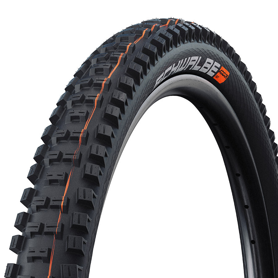 Schwalbe, Big Betty, Mountain Tire, 29x2.40, Folding, Tubeless Ready, Addix Soft, Super Trail, 67TPI, Black