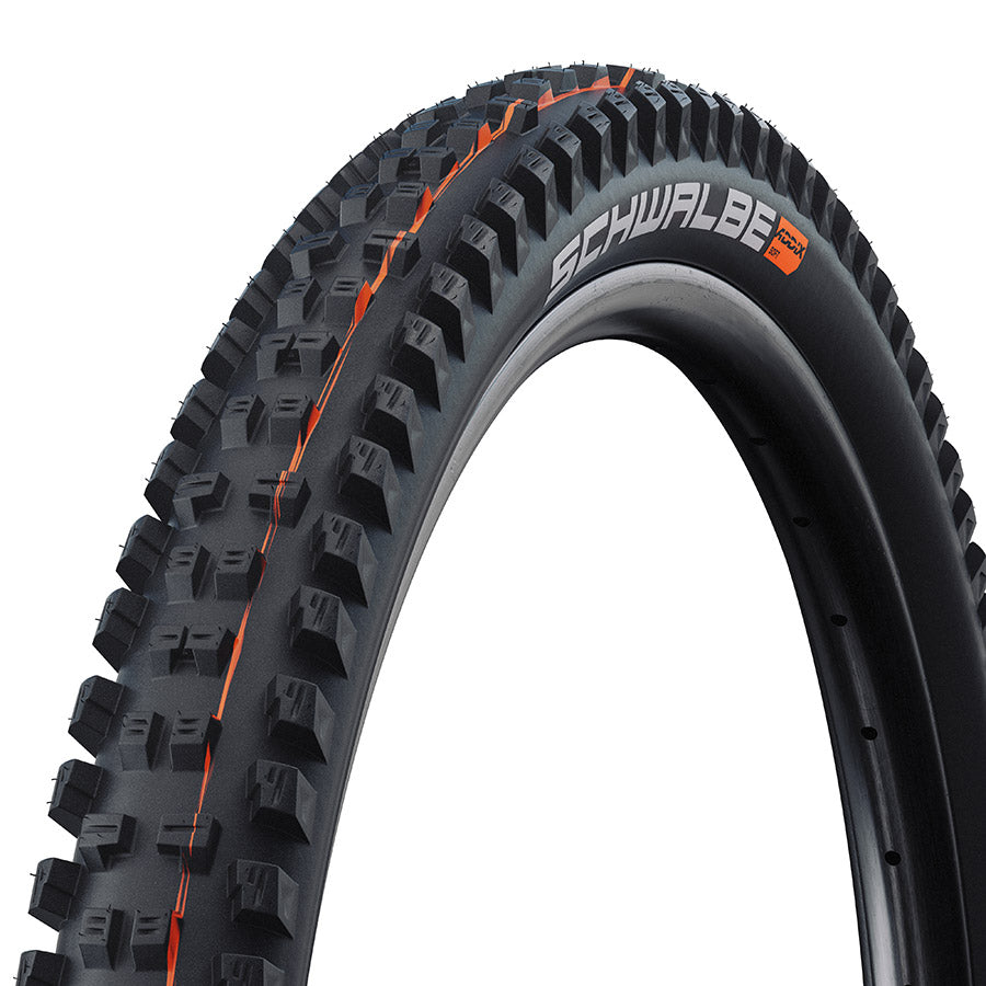 Schwalbe, Tacky Chan, Mountain Tire, 29x2.40, Folding, Tubeless Ready, Addix Soft, Super Gravity, 67TPI, Black