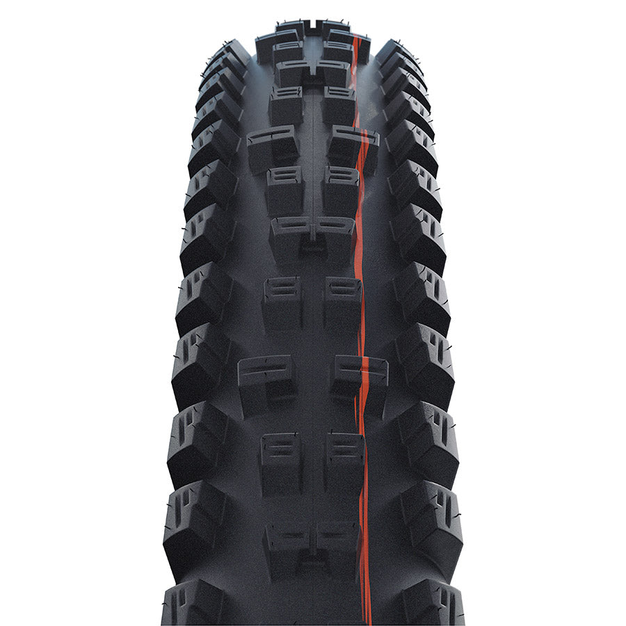 Schwalbe, Tacky Chan, Mountain Tire, 29x2.40, Folding, Tubeless Ready, Addix Soft, Super Gravity, 67TPI, Black
