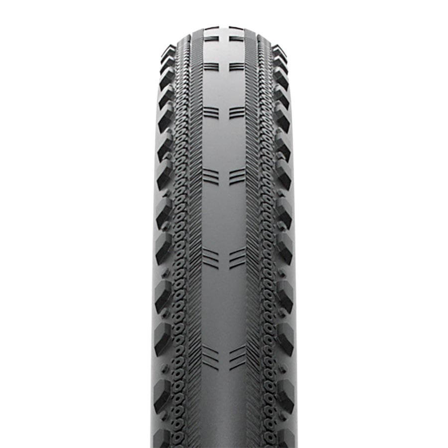 Zipp, Goodyear XPLR Slick, Gravel Tire, 700x40C, Folding, Tubeless Ready, Dynamic:UHP, M:Wall, Black