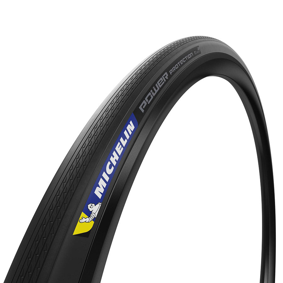 Michelin, POWER PROTECTION, Road Tire, 700x28C, Folding, Tubeless Ready, MAGI-X, 3x120, Tanwall