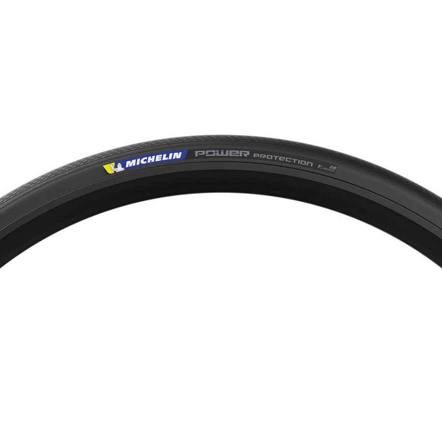 Michelin, POWER PROTECTION, Road Tire, 700x28C, Folding, Tubeless Ready, MAGI-X, 3x120, Tanwall