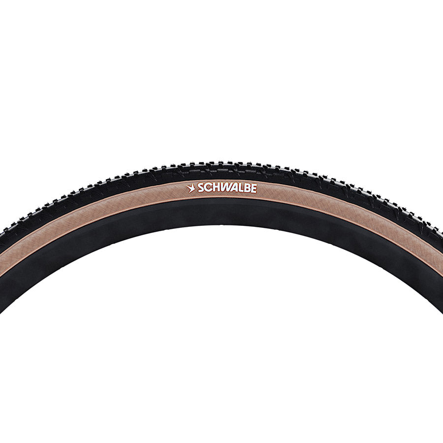 Schwalbe, G-One RX Pro, Gravel Tire, 28x1.50, Folding, Tubeless Ready, Addix Race, V-Guard, Transparent Skinwall