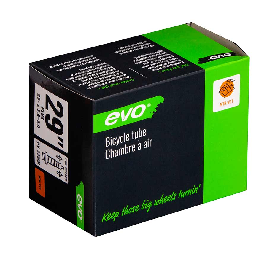 EVO, Presta, Tube, Length: 48mm, 26'', 1.75-2.125