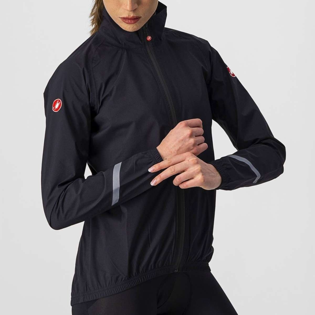 Castelli - Emergency 2 W Rain Jacket - Femme - Noir - 210000008047