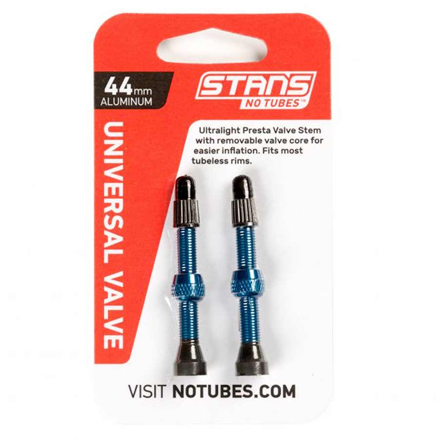 Stans No Tubes, Tubeless Valves, Tubeless Valve, Presta, 44mm, Orange, Pair