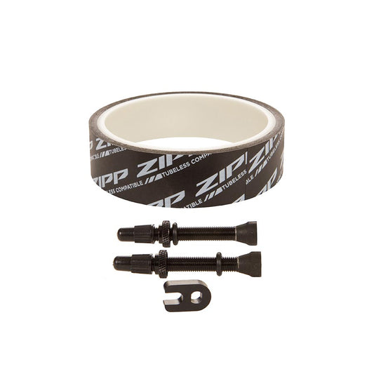 Zipp, Tubeless Kit, 26mm tape, 44mm valves, Fits 202 and 30 Course