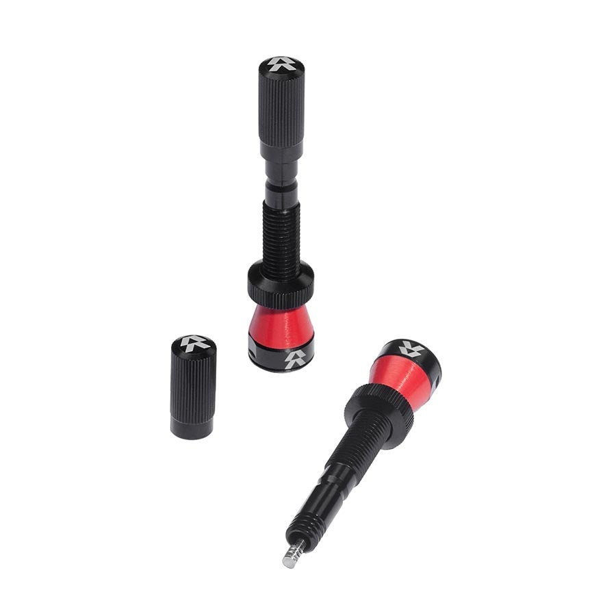 Reserve, Fillmore, Tubeless Valve, Presta, 90mm, Black, Pair - 210000007418