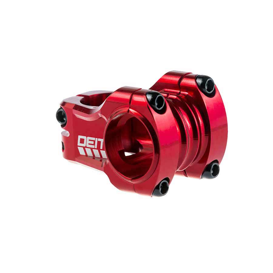 Deity, Copperhead, Stem, Diameter: 31.8mm, Length: 35mm, Steerer: 1-1/8'', 0°, Red
