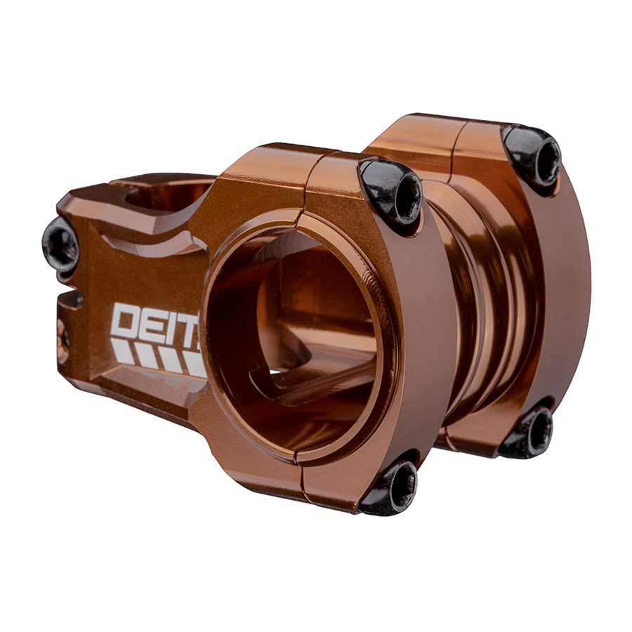 Deity, Copperhead, Stem, Diameter: 31.8mm, Length: 35mm, Steerer: 1-1/8'', 0°, Red