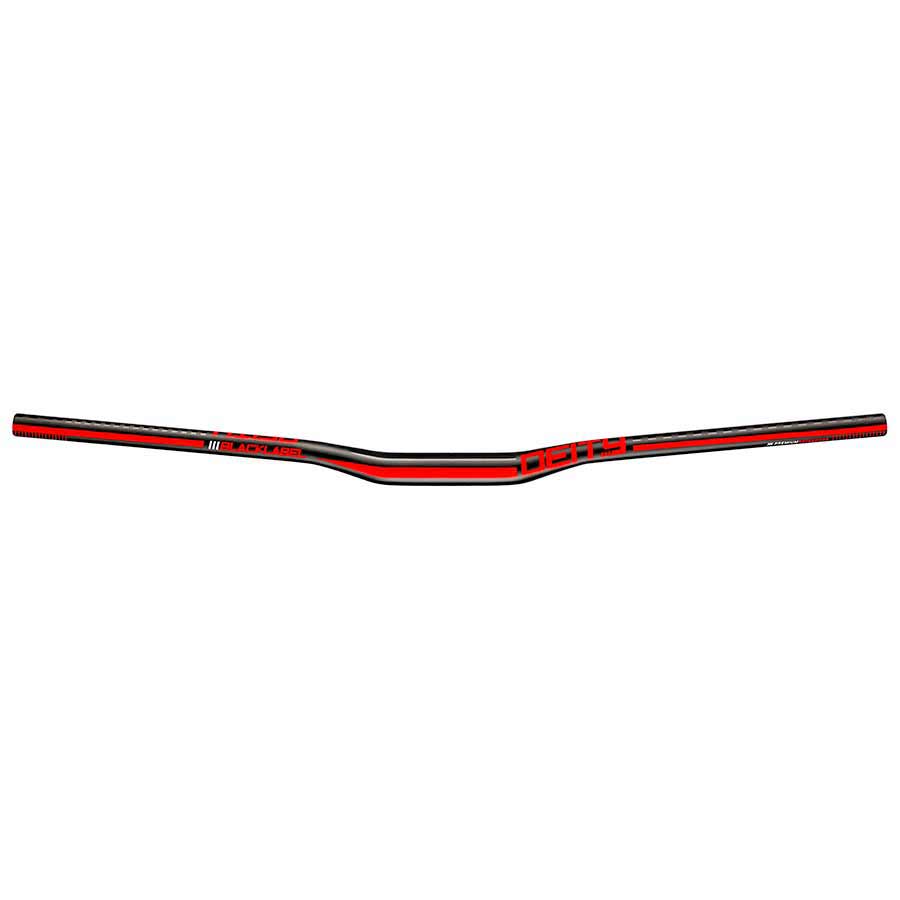 Deity, Black Label 15, MTB Handlebar, Diameter: 31.8mm, 800mm, Rise: 15mm, Red