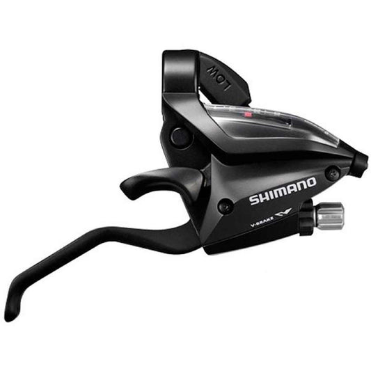 Shimano - Altus ST-EF500 - Levier combiné frein-vitesse VTT - Vitesses: 3x8 - Noir - Ensemble - 210000007345