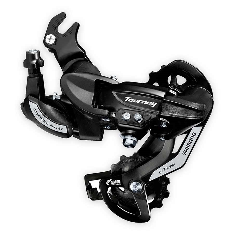 Shimano - Tourney RD-TY500 - Dérailleur arrière - 6/7vit. - SGS - Noir - Avec adaptateur - 210000007411