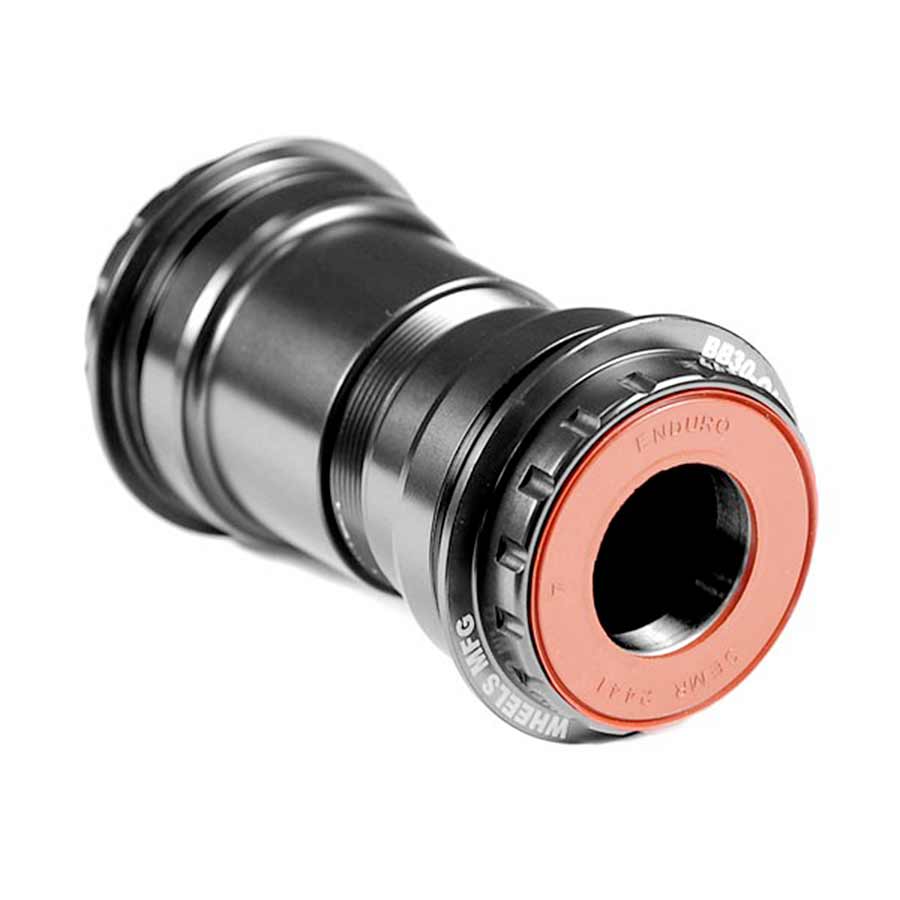 Wheels Manufacturing, BB30 --> Ext, BB30, BB Shell: 68/73mm, Dia.: 42mm, Axle: 24mm, ACB ABEC 5, Black, BB30-OUT-3