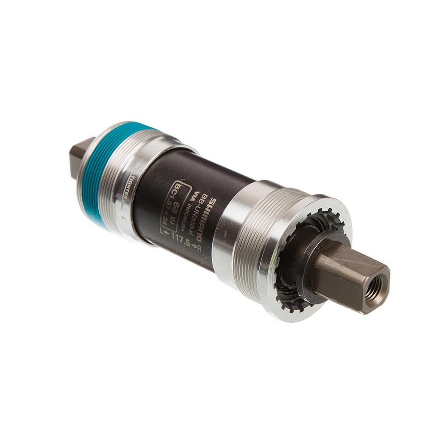 Shimano, BB-UN300 D-H, Square Taper BB, British, 68mm, : 115mm, Silver