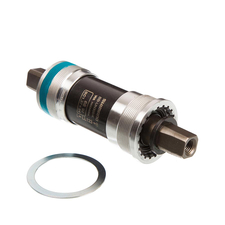 Shimano, BB-UN300 D-H, Square Taper BB, British, 68mm, : 115mm, Silver