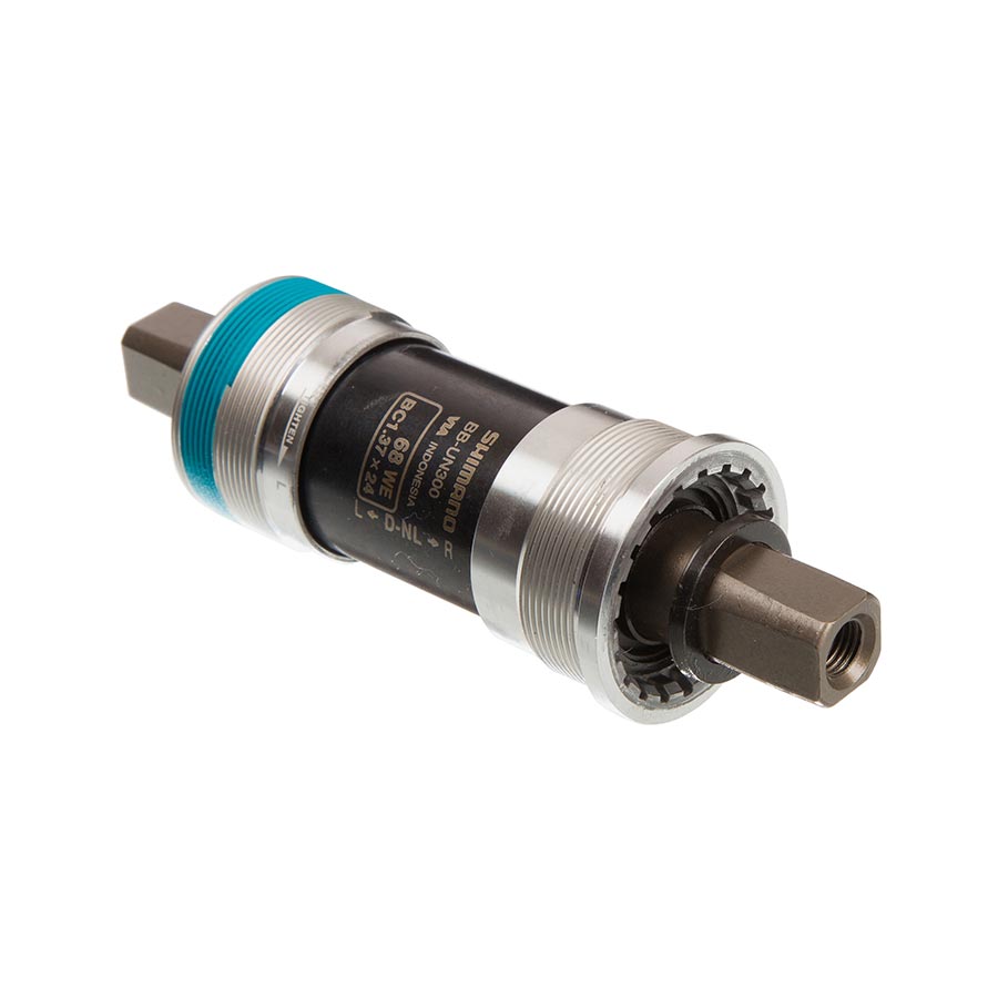 Shimano, BB-UN300 D-H, Square Taper BB, British, 68mm, : 115mm, Silver