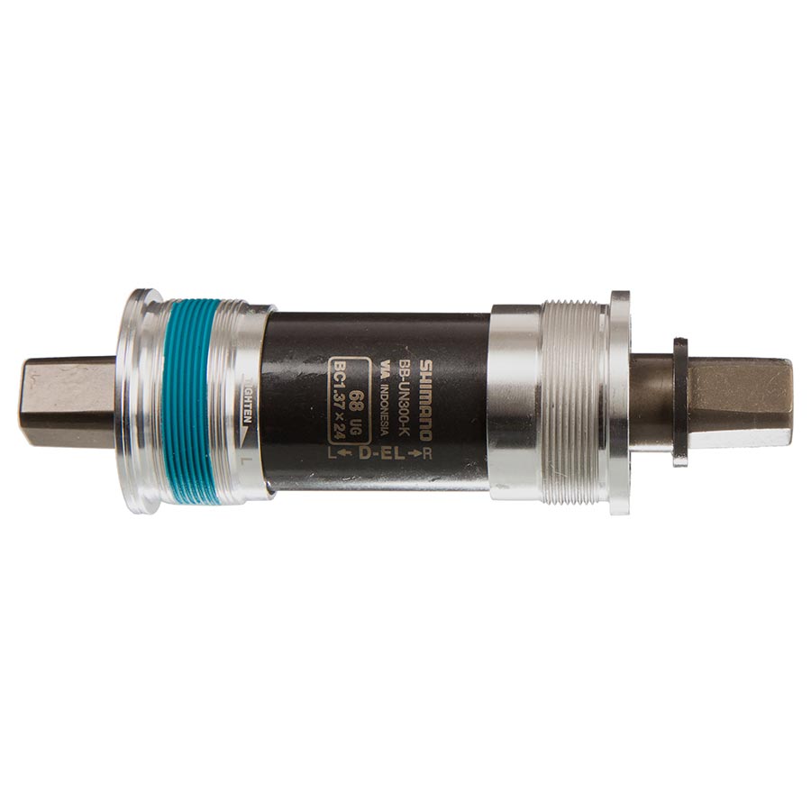 Shimano, BB-UN300 D-H, Square Taper BB, British, 68mm, : 115mm, Silver