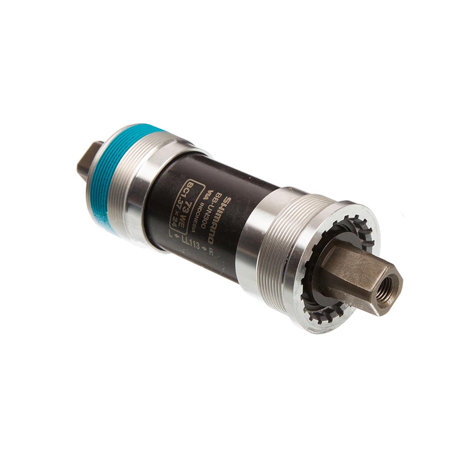 Shimano, BB-UN300 D-H, Square Taper BB, British, 68mm, : 115mm, Silver