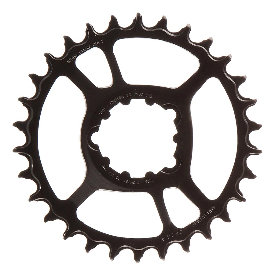 SRAM, X-SYNC 2 Steel 6mm, Chainring, Teeth: 30, Speed: 11/12, BCD: Direct Mount, Single, Steel, Black
