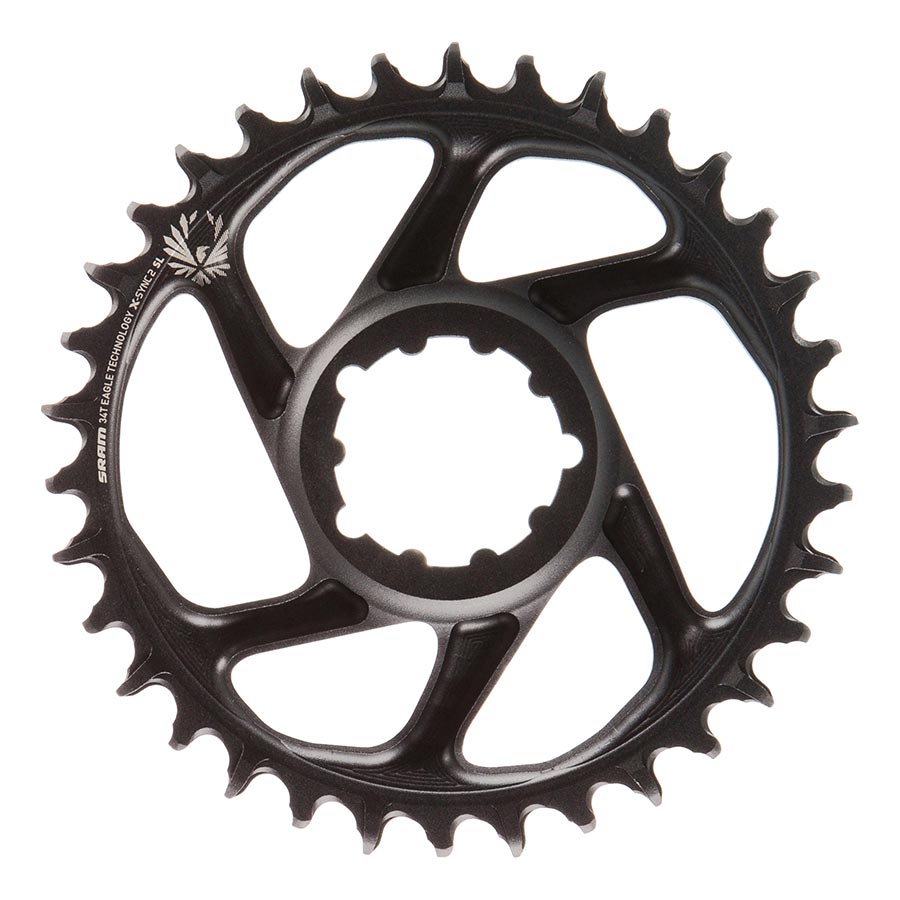 SRAM, X-SYNC 2 SL XX1 Eagle Lunar Grey 6mm, Chainring, Teeth: 30, Speed: 12, BCD: Direct Mount, Single, Alloy, Grey
