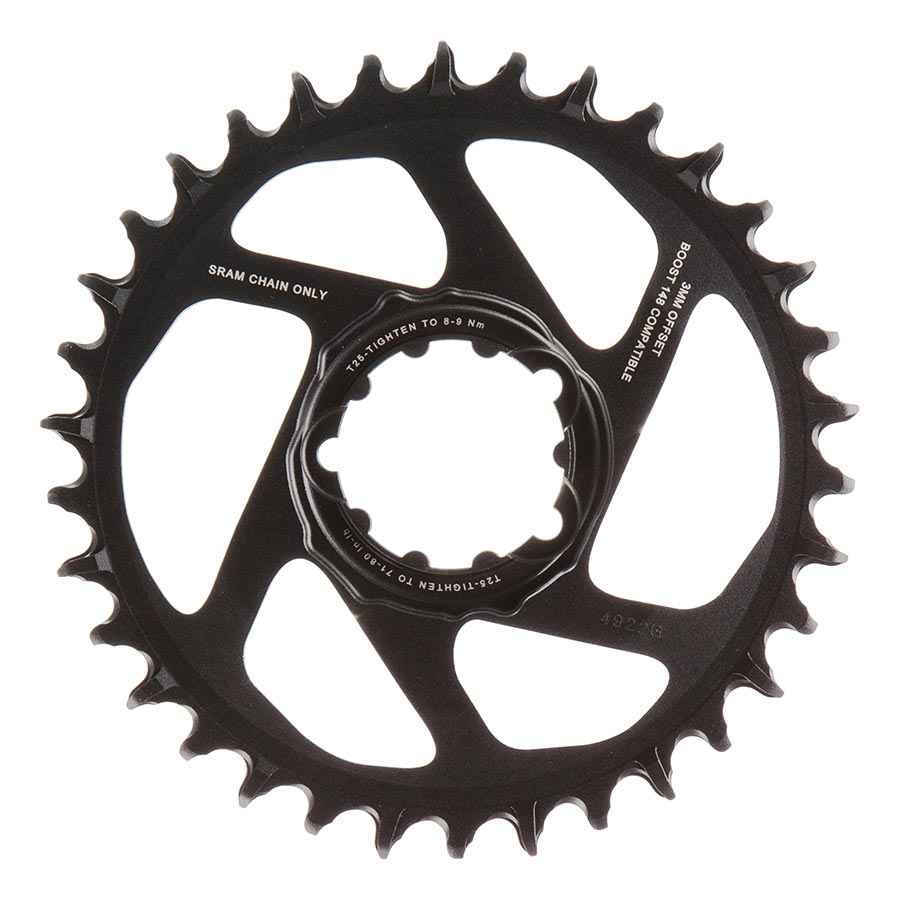 SRAM, X-SYNC 2 SL XX1 Eagle Lunar Grey 6mm, Chainring, Teeth: 30, Speed: 12, BCD: Direct Mount, Single, Alloy, Grey