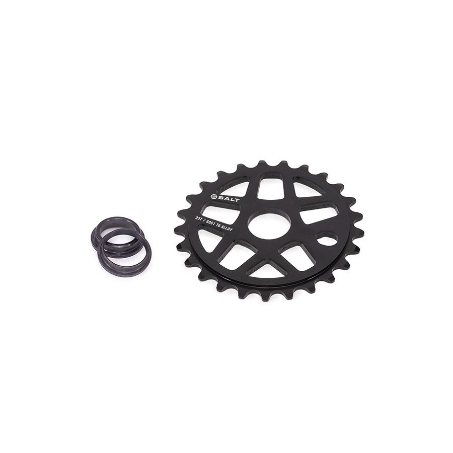 Salt, Gateway, Chainring, Teeth: 25, Steel, Black