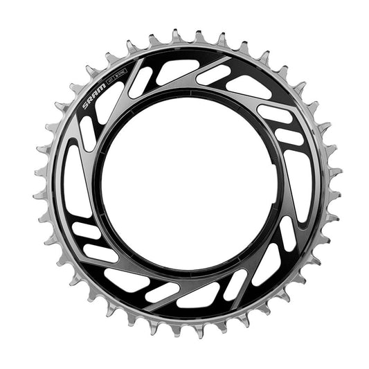 SRAM, Road Thread Mount E1, Chainring, Teeth: 46, Speed: 12/13, BCD: Thread Mount, Aluminum