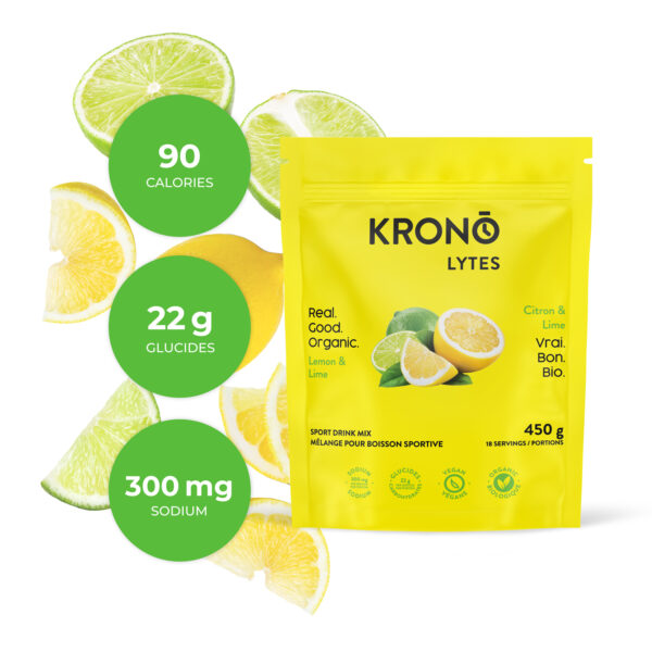 Krono - Suppléments Boisson Électrolytes - 450g