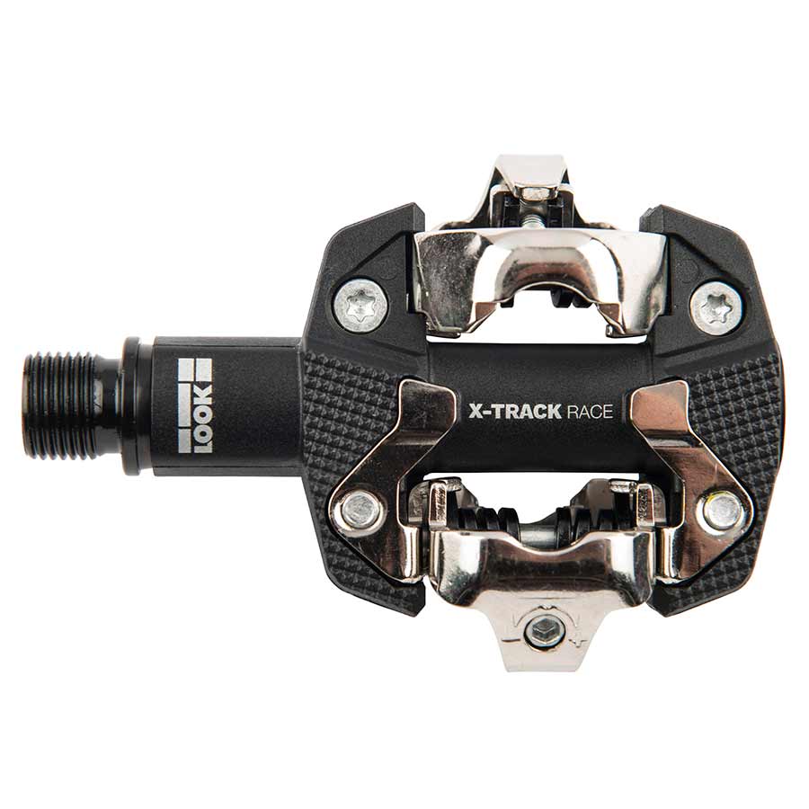 Look, X-Track Race, MTB Clipless Pedals, Composite body, Cr-Mo axle, 9/16'', Black