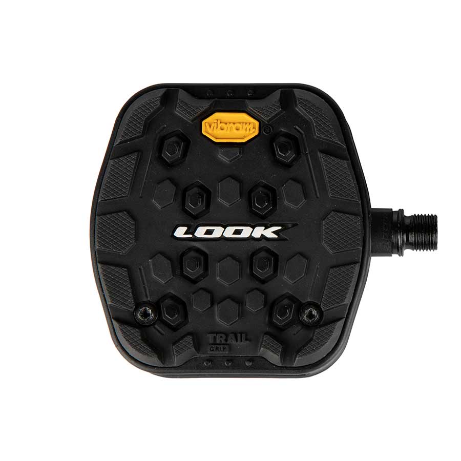 Look, Trail Grip, Platform Pedals, Body: Composite, 9/16'', Black, Pair