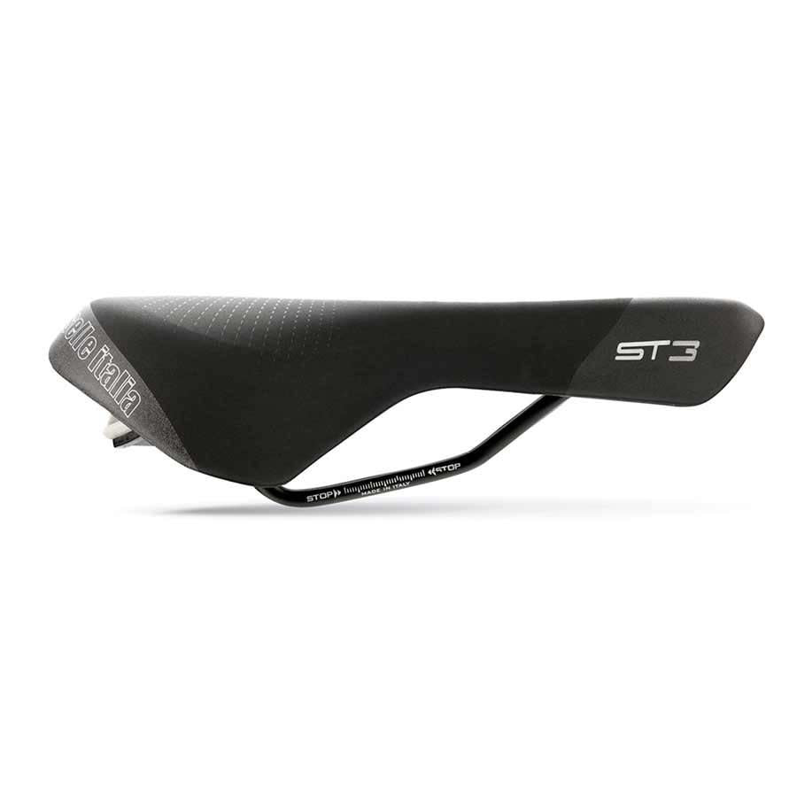 Selle Italia - Selle ST 3 SuperFlow - Selle - 270 x 160mm - 406g - Noir/Haute Visibilité - 210000002660