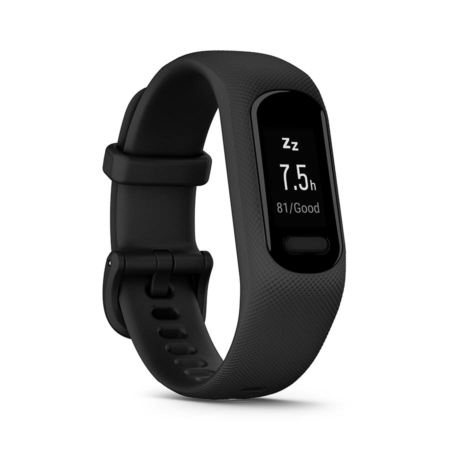 Garmin, vivosmart 5 S/M, Watch, Watch Color: Black, Wristband: Cool Mint - Silicone