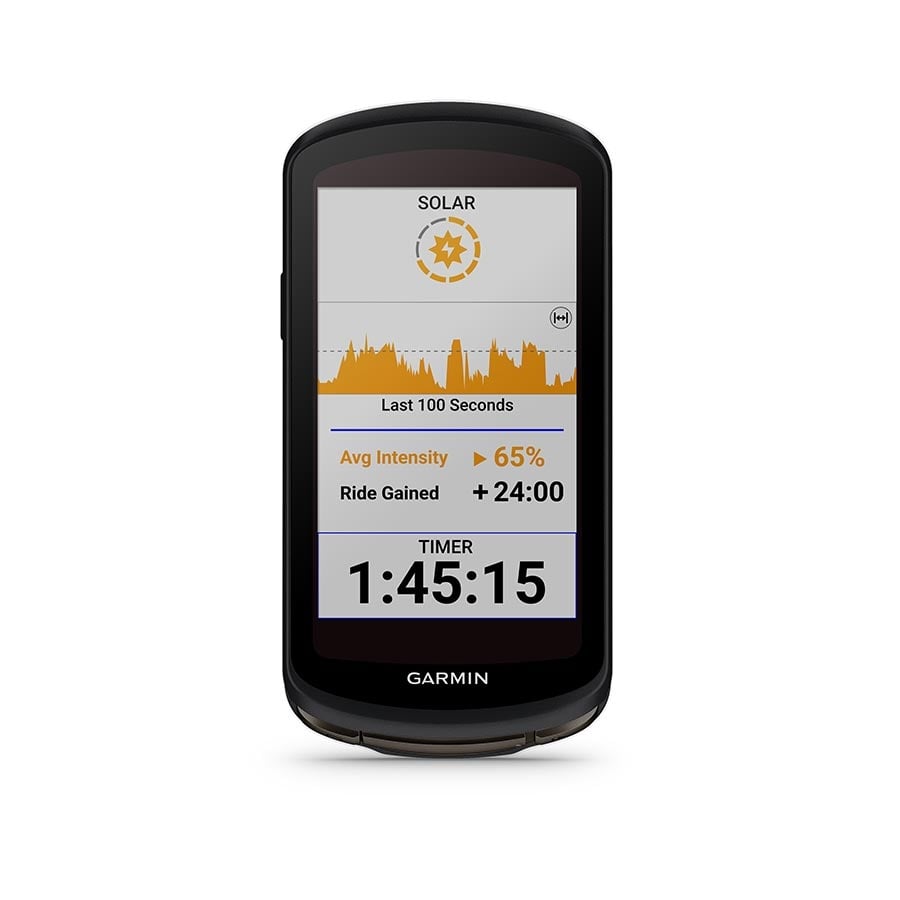 Garmin - Edge 1040 Solar - Cyclomètre - Noir - 210000005953