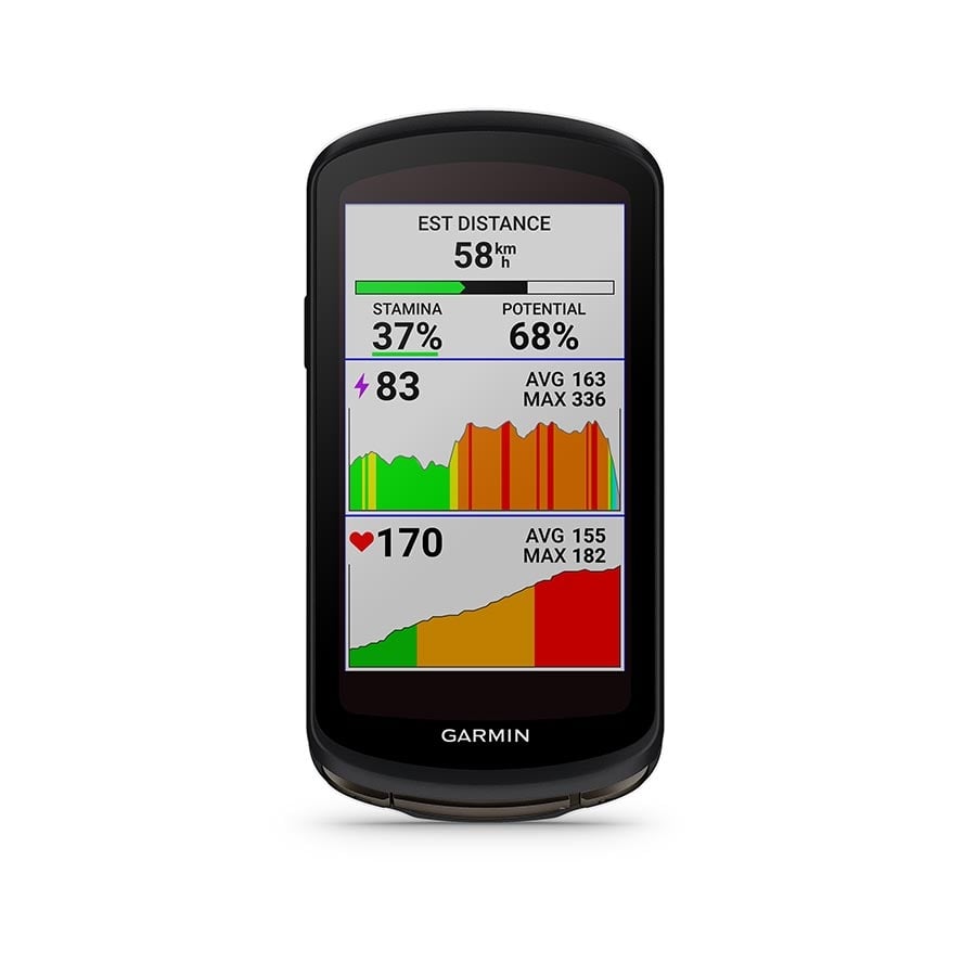 Garmin - Edge 1040 Solar - Cyclomètre - Noir - 210000005953