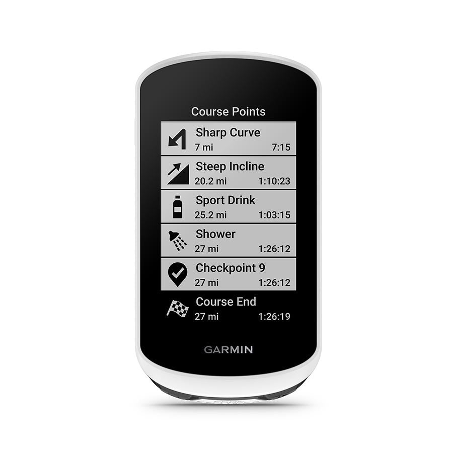 Garmin - Edge Explorer 2 Power - Cyclomètre - Bundle - Blanc - 210000005658