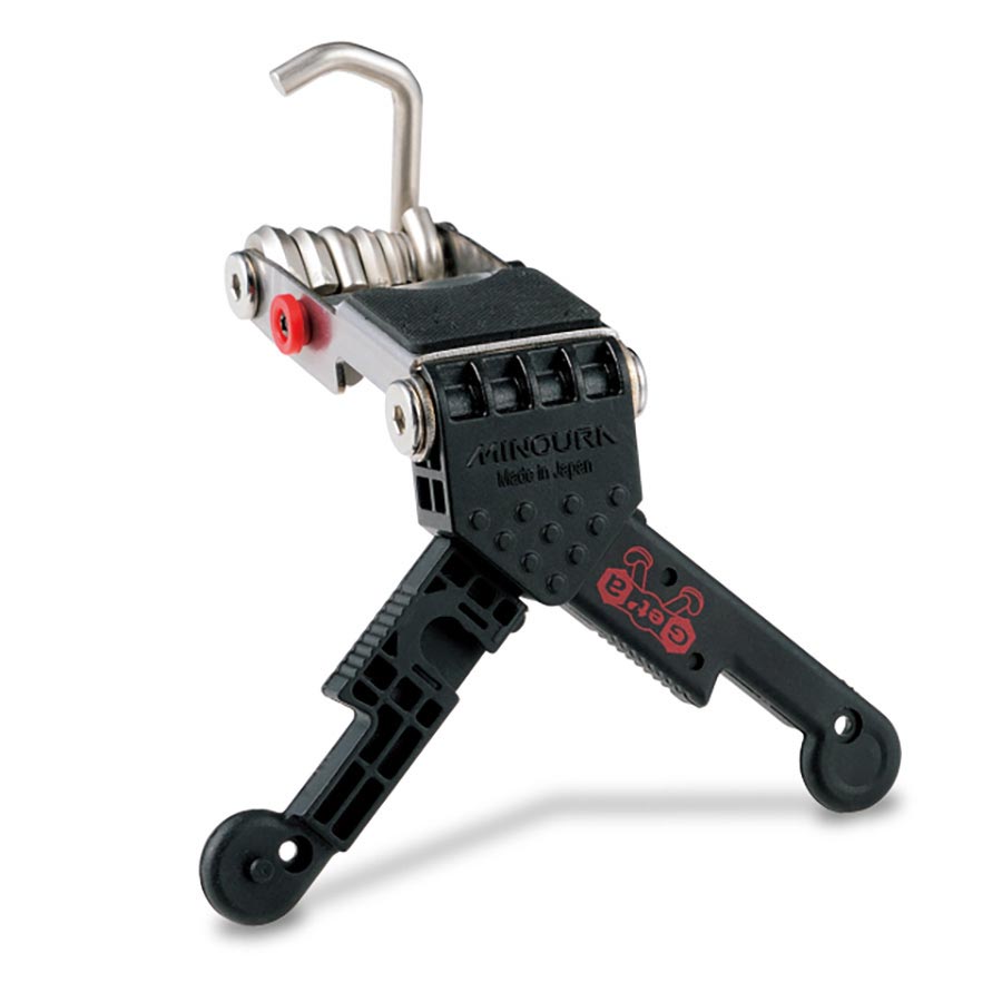 Minoura, HPS-9, Kickstand, Black