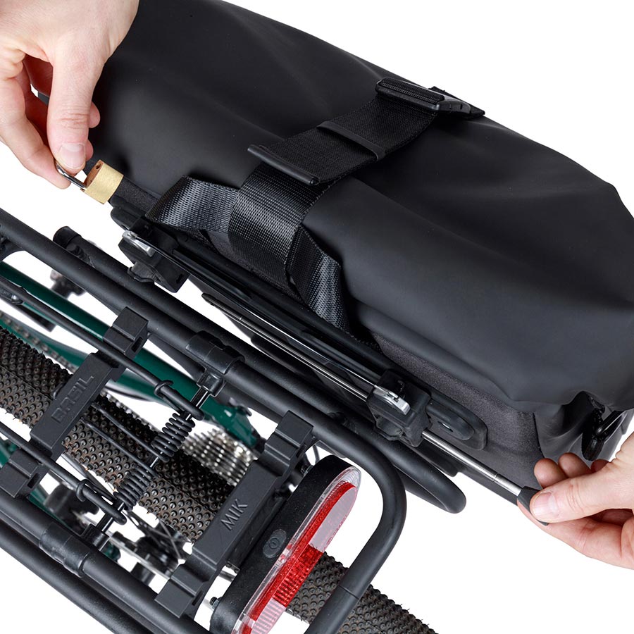 Basil, MIK Carrier Plate, Luggage carrier plate, Black